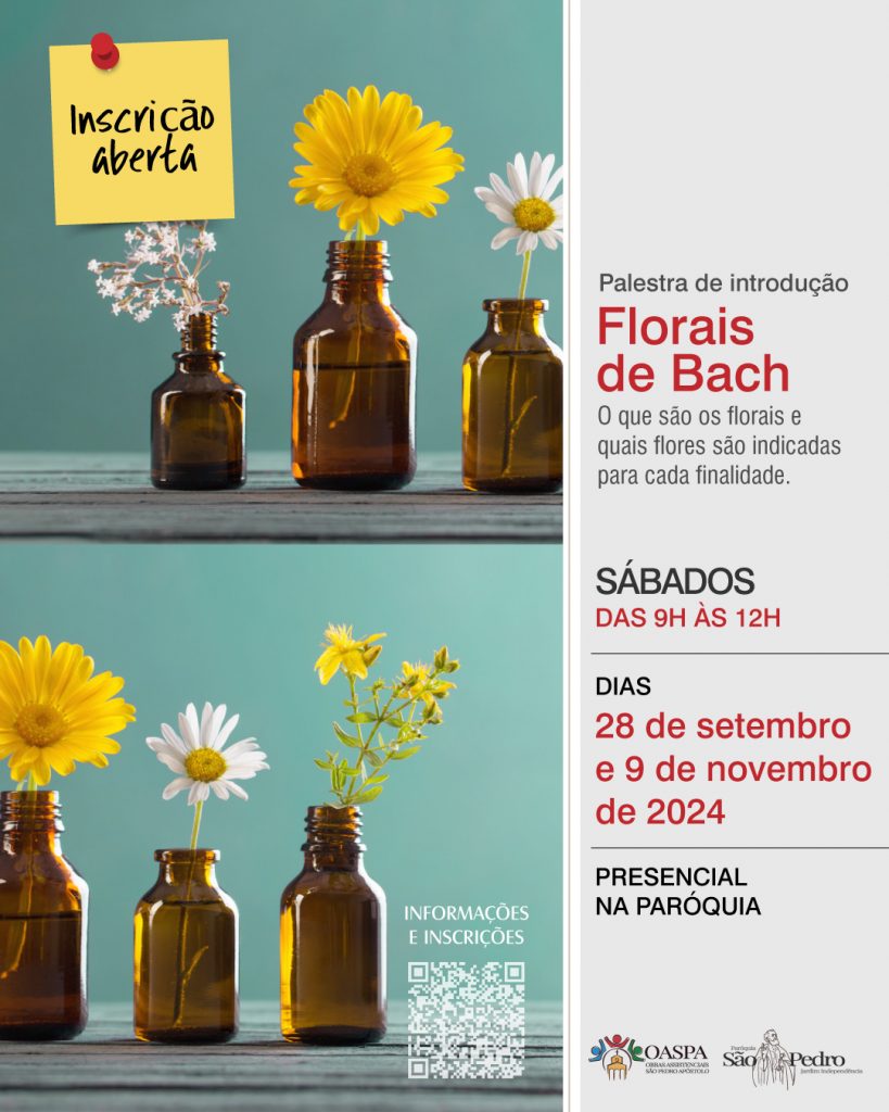 Palestra de Introdução aos Florais de Bach